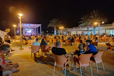 Amfora campsite - Evening show - Live concert on the campsite stage