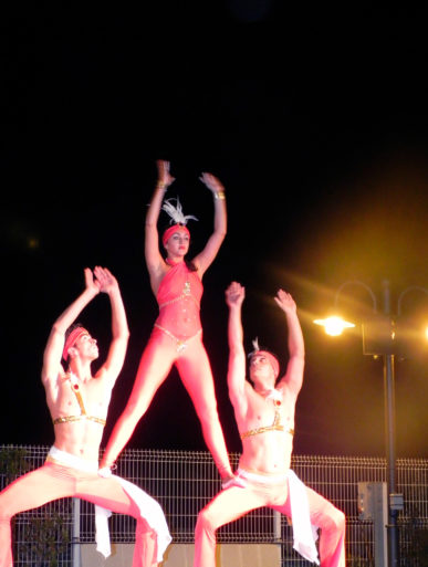 Amfora campsite - Evening events and shows - Acrobatics show 
