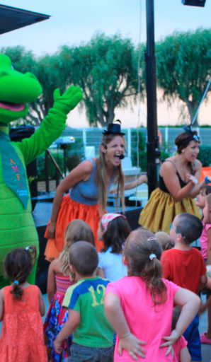 Amfora campsite - Evening show - Mini disco on the campsite stage