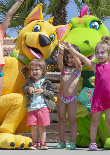 Amfora campsite - Everything for children - Children&rsquo;s entertainment with the campsite mascots