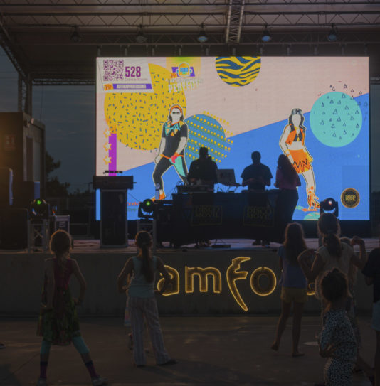 Amfora campsite - Evening events and shows - Entertainment for children on the campsite stage
